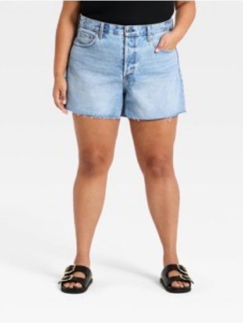 NWT Universal Thread Distressed 90s Baggy Shorts Mid Rise Womens Plus size 24 3X